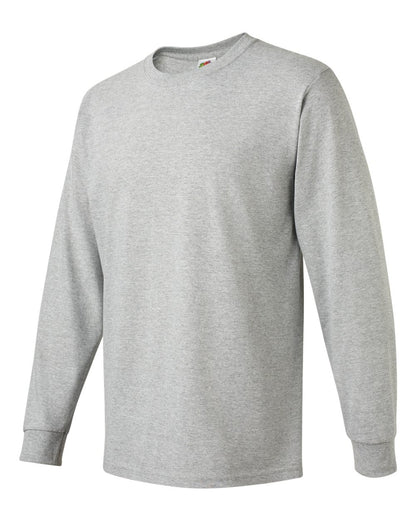 Fruit of the Loom HD Cotton Long Sleeve T-Shirt 4930R #color_Athletic Heather
