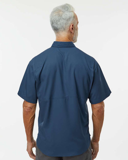 Paragon Men's Hatteras Performance Short Sleeve Fishing Shirt 700 #colormdl_Navy