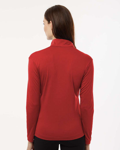 AllPro Women's Pro-Lock Performance Quarter-Zip Pullover 41870L #colormdl_Red