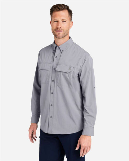 HUK Men's Creekbed Pocket Fishing Shirt H150184 #colormdl_Night Owl