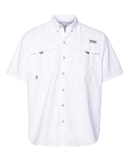 Columbia Men's PFG Bahama™ II Short Sleeve Shirt 212464 #color_White