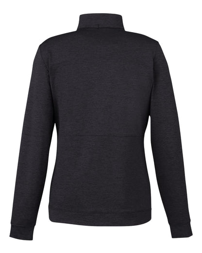 Puma Golf Women's Cloudspun Rockaway Quarter-Zip Pullover 535516 #color_Puma Black