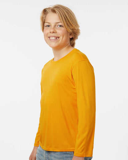 AllPro Youth Pro-Lock Performance Long Sleeve T-Shirt 48400Y #colormdl_Gold