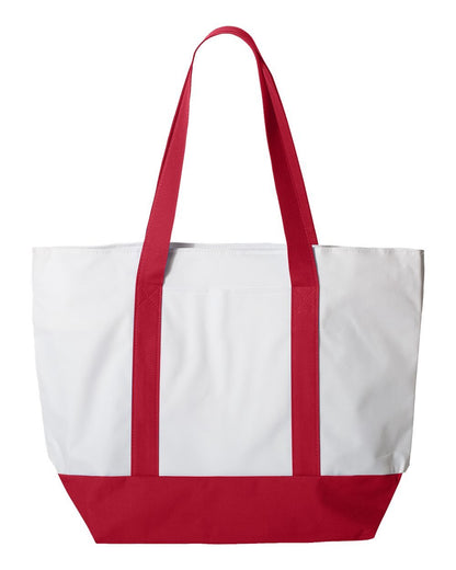 Liberty Bags Bay View Giant Zippered Tote 7006 Liberty Bags Bay View Giant Zippered Tote 7006