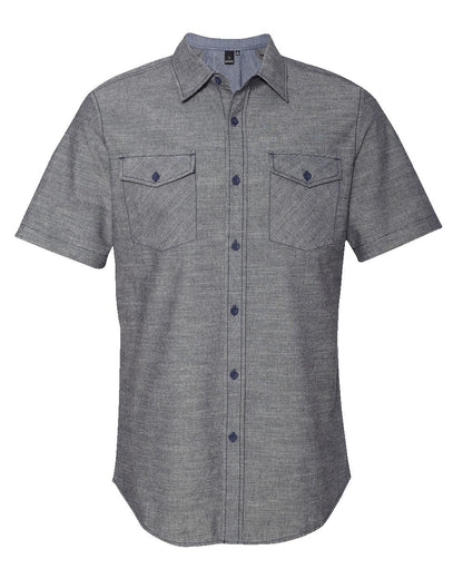 Burnside Chambray Short Sleeve Shirt 9255 Burnside Chambray Short Sleeve Shirt 9255