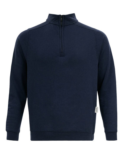 Recover Unisex Quarter-Zip Pullover RC1096 #color_Navy