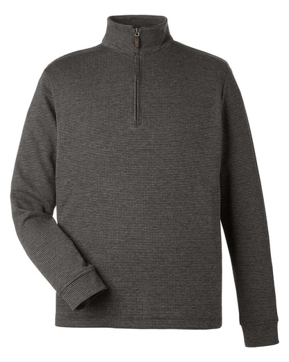 vineyard vines Men's Bluffs Quarter-Zip Pullover K004693 #color_Grey Harbor