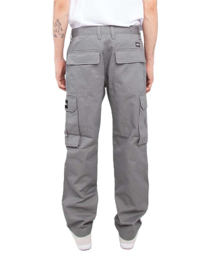 Shaka Wear Men's Twill Cargo Pants SHSPCP #colormdl_Dark Grey_34