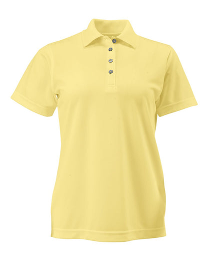 Paragon Women's Saratoga Performance Mini Mesh Polo 104 #color_Butter