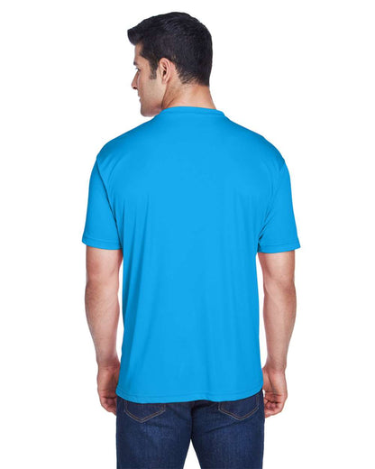 UltraClub Men's Cool & Dry Sport Performance Interlock T-Shirt 8420 #colormdl_Sapphire