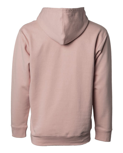 Independent Trading Co. Midweight Hooded Sweatshirt SS4500 #color_Dusty Pink