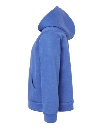 BELLA + CANVAS Toddler Sponge Fleece Pullover Hoodie 3719T #color_Heather True Royal