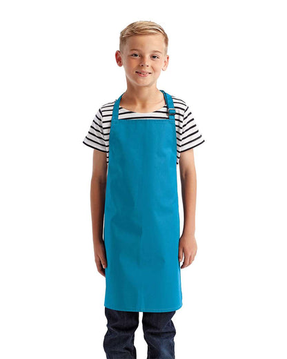 Artisan Collection by Reprime Youth Recycled Apron RP149 #colormdl_Turquoise