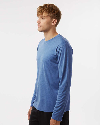 AllPro Unisex Pro-Lock Performance Long Sleeve T-Shirt 48400 #colormdl_Heather Royal