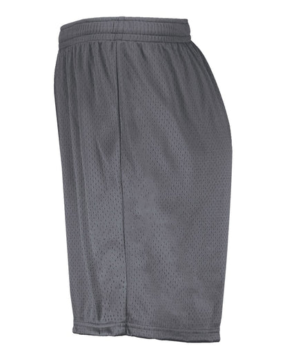 Augusta Sportswear Youth Modified Mesh Shorts 1851 #color_Graphite