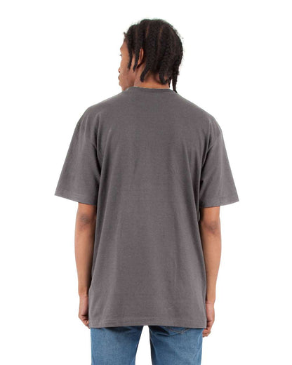 Shaka Wear Unisex RETRO Heavyweight T-Shirt SHRHSS #colormdl_Dark Grey