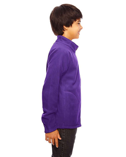 Team 365 Youth Campus Microfleece Jacket TT90Y #colormdl_Sport Purple
