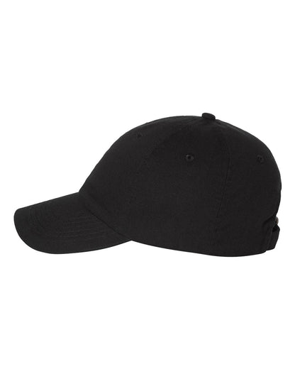 Valucap Bio-Washed Classic Dad Hat VC300A #color_Black