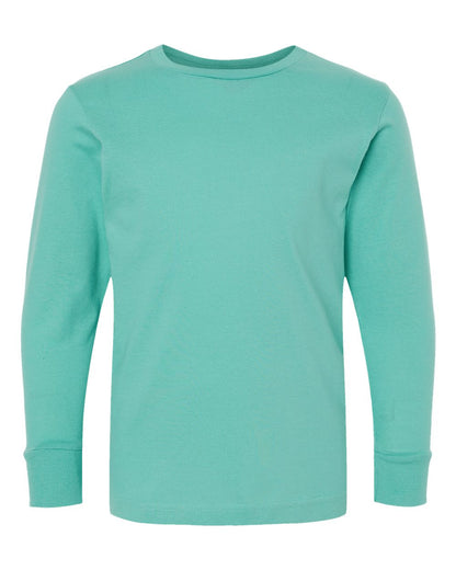 LAT Youth Fine Jersey Long Sleeve Tee 6201 #color_Saltwater