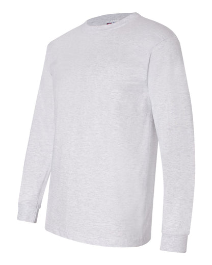 Bayside USA-Made Long Sleeve T-Shirt 6100 #color_Ash