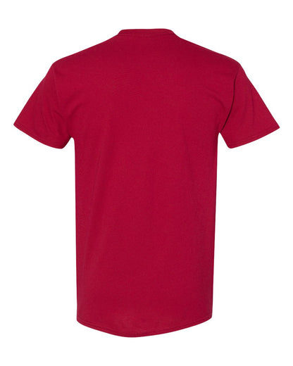 Gildan Unisex Heavy Cotton™ T-Shirt 5000 #color_Cardinal