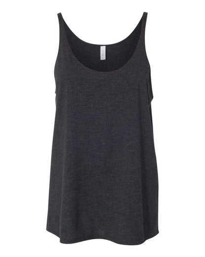 BELLA + CANVAS Women's Slouchy Tank 8838 #color_Charcoal Black Triblend