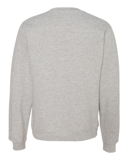 Independent Trading Co. Unisex Midweight Crewneck Sweatshirt SS3000 #color_Grey Heather