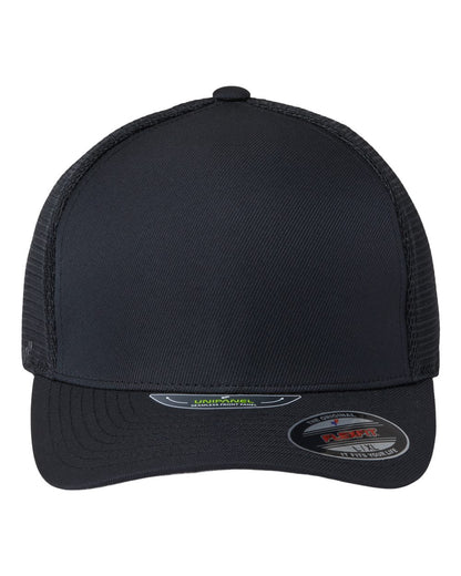 Flexfit Unipanel™ Trucker Cap 5511UP #color_Black