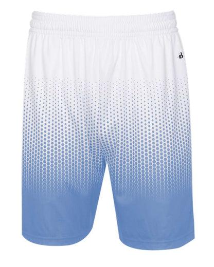 Badger Hex 2.0 Shorts 4221 #color_Columbia Blue