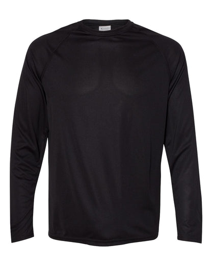 Augusta Sportswear Attain Color Secure® Performance Long Sleeve T-Shirt 2795 #color_Black