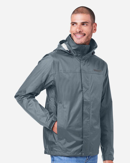Marmot Men's PreCip® Eco Packable Rain Jacket M15881 #colormdl_Steel Onyx