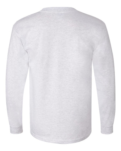 Bayside USA-Made Long Sleeve T-Shirt 6100 #color_Ash