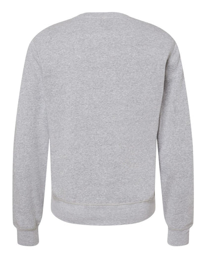 J. America Unisex Triblend Fleece Crewneck Sweatshirt 8870 #color_Grey Triblend