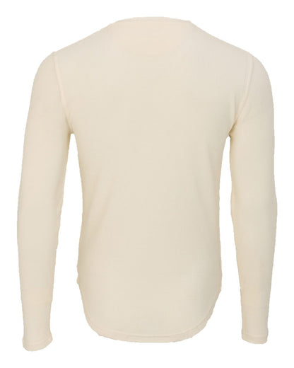 Boxercraft Men's Waffle Knit Long Sleeve T-Shirt BM3103 #color_Natural