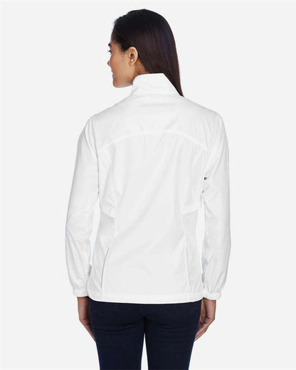 CORE365 Women's Techno Lite Motivate Unlined Lightweight Jacket 78183 #colormdl_White