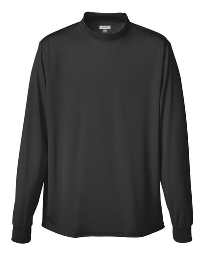 Augusta Sportswear Wicking Mock Turtleneck 797 #color_Black