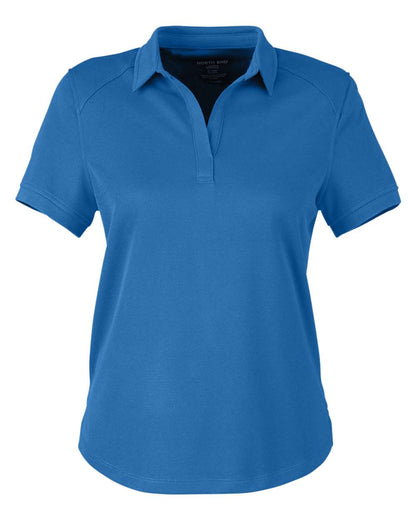 North End Women's Express Tech Performance Polo NE112W #color_Light Nautical Blue
