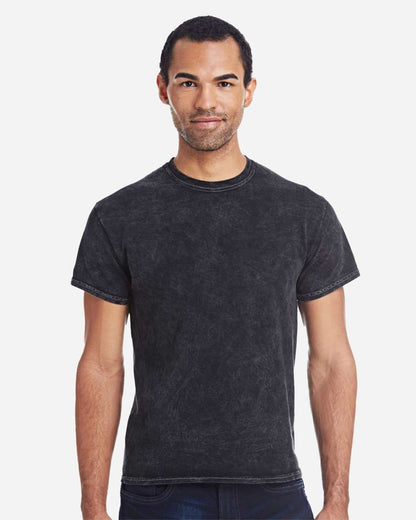 Colortone Unisex Mineral Wash T-Shirt 1300 #colormdl_Mineral Black