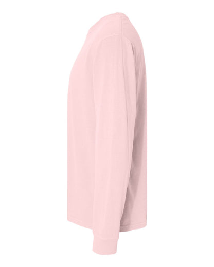 Comfort Colors Unisex Garment-Dyed Heavyweight Long Sleeve T-Shirt 6014 #color_Blossom
