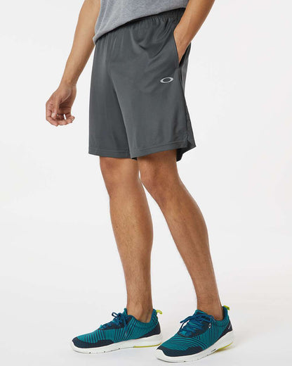 Oakley Unisex Team Issue Hydrolix 7" Shorts with Drawcord FOA405933 #colormdl_Forged Iron