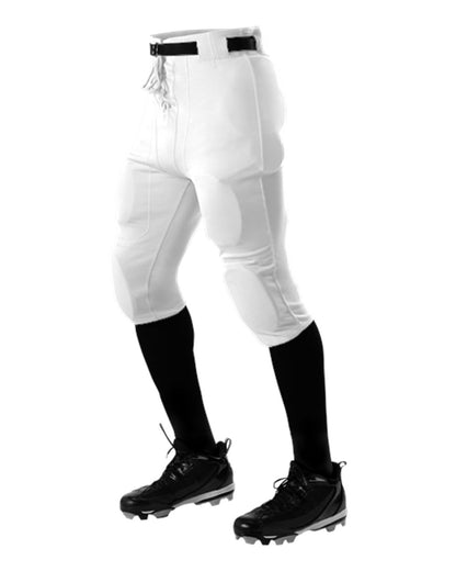 Alleson Athletic Youth Practice Football Pants 610SLY #color_White