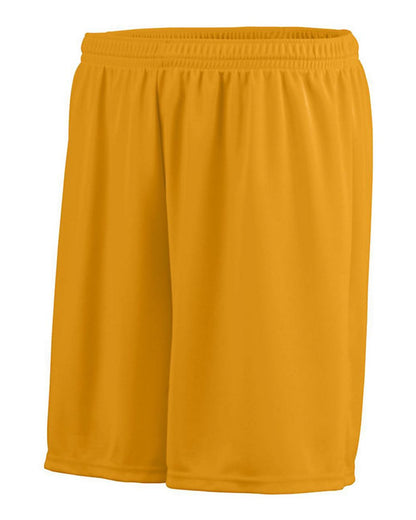 Augusta Sportswear Youth Octane Shorts 1426 #color_Gold