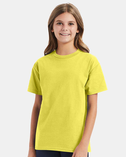 Hanes Authentic Youth T-Shirt 5450 #colormdl_Yellow