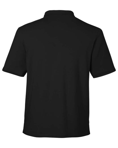 Devon & Jones Men's Raleigh Stretch Polo DG120 #color_Black