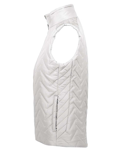 Holloway Women's Repreve® Eco Quilted Vest 229713 #color_White