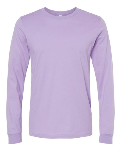 BELLA + CANVAS Jersey Long Sleeve Tee 3501 #color_Dark Lavender