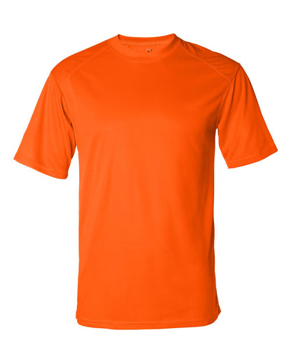 Badger B-Core Sport Shoulders T-Shirt 4120 #color_Safety Orange