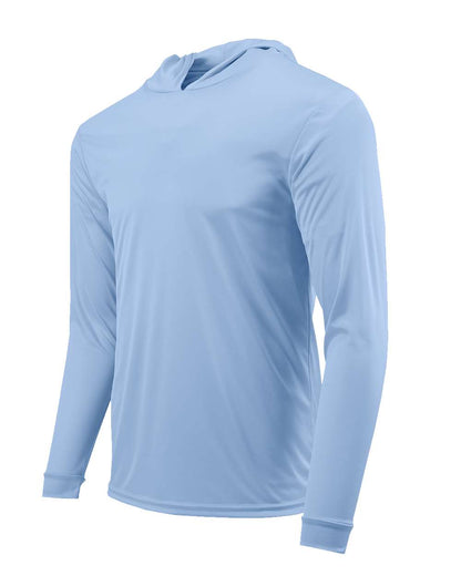 Paragon Youth Bahama Performance Hooded Long Sleeve T-Shirt 221Y #color_Blue Mist
