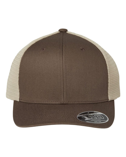 Flexfit 110® Mesh-Back Cap 110M #color_Brown/ Khaki