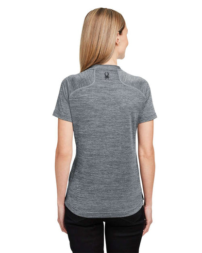 Spyder Women's Mission Blade Collar Polo S17980 #colormdl_Polar Jasper